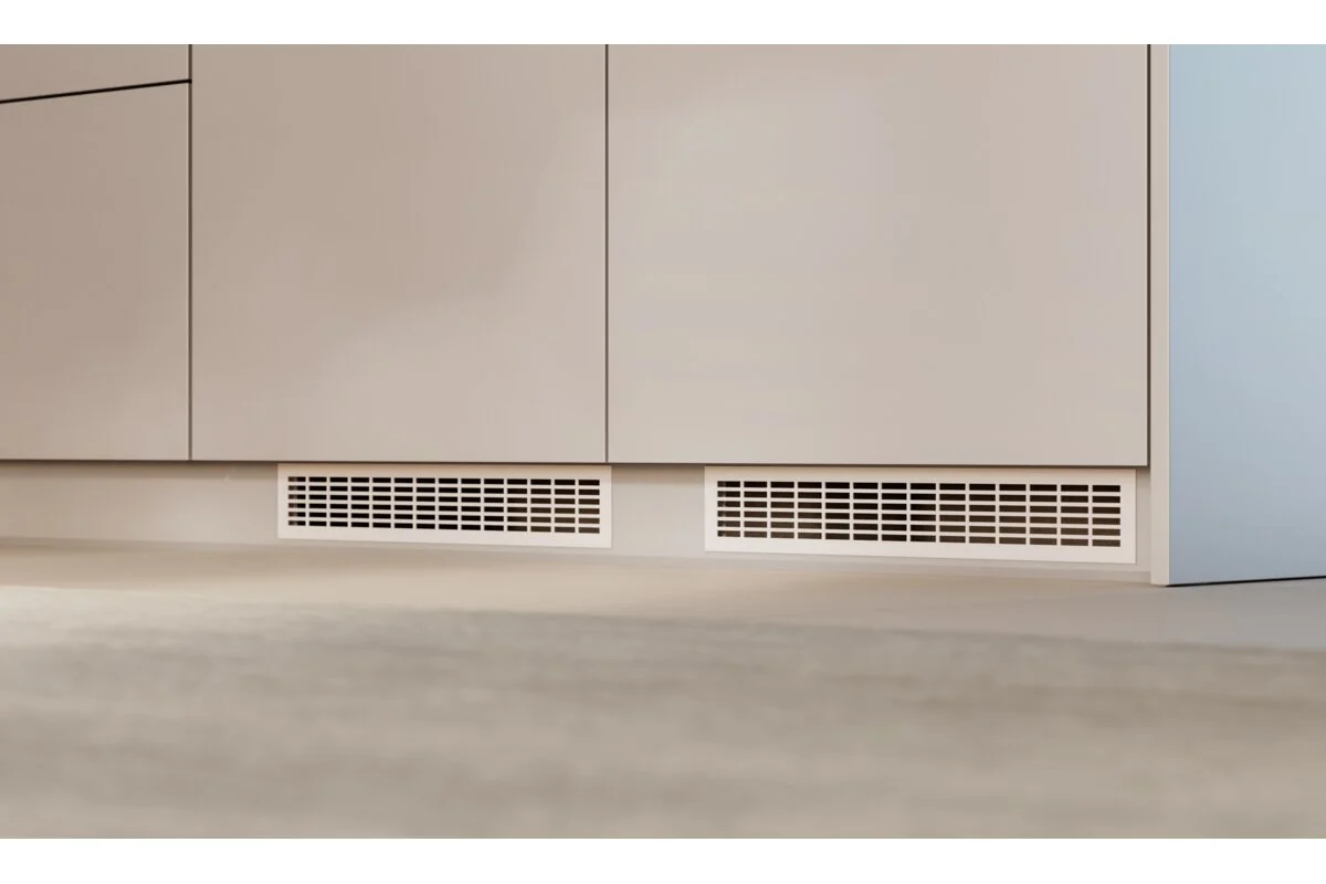 Aluminium ventilation grille 80 × 480 mm, GTV
