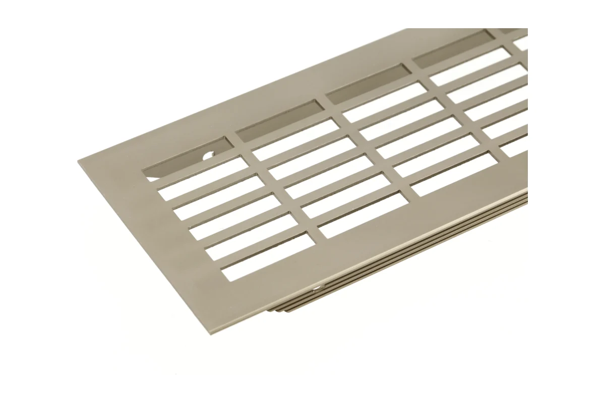 Aluminium ventilation grille 80 × 480 mm, GTV