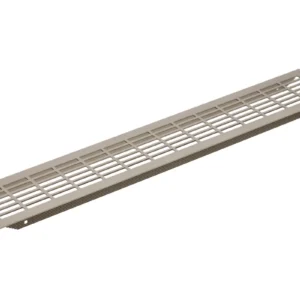 Aluminium ventilation grille 80 × 480 mm, GTV