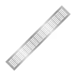 Aluminium ventilation grille 80 × 480 mm, REJS – 6